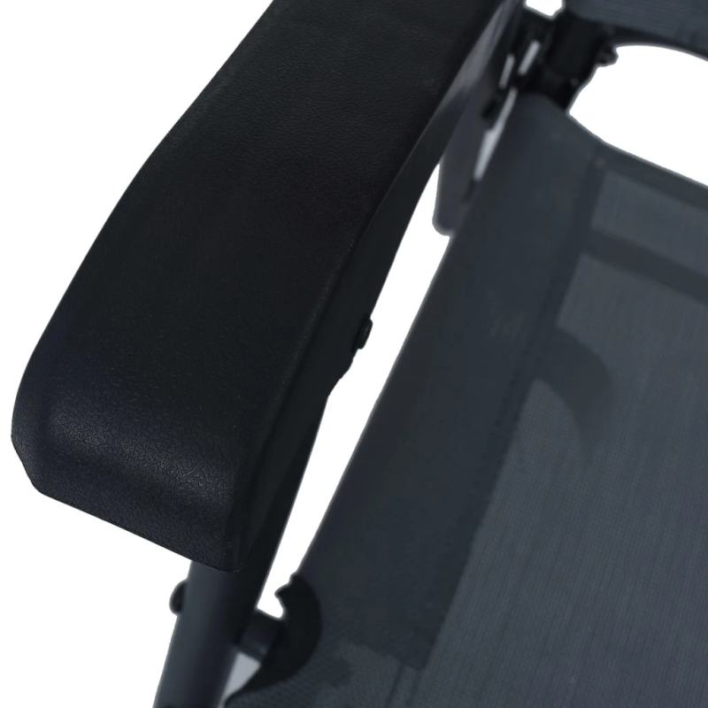 vidaXL 3-daļīgs bistro mēbeļu komplekts, pelēks, tērauds