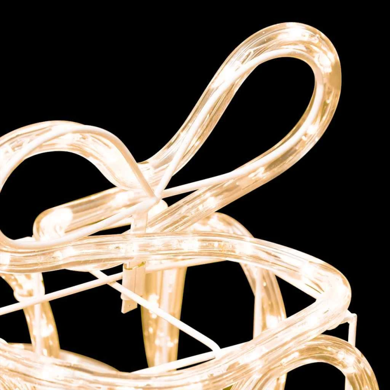 vidaXL Ziemassvētku dekorācija, dāvanu kastes ar 180 LED lampiņām