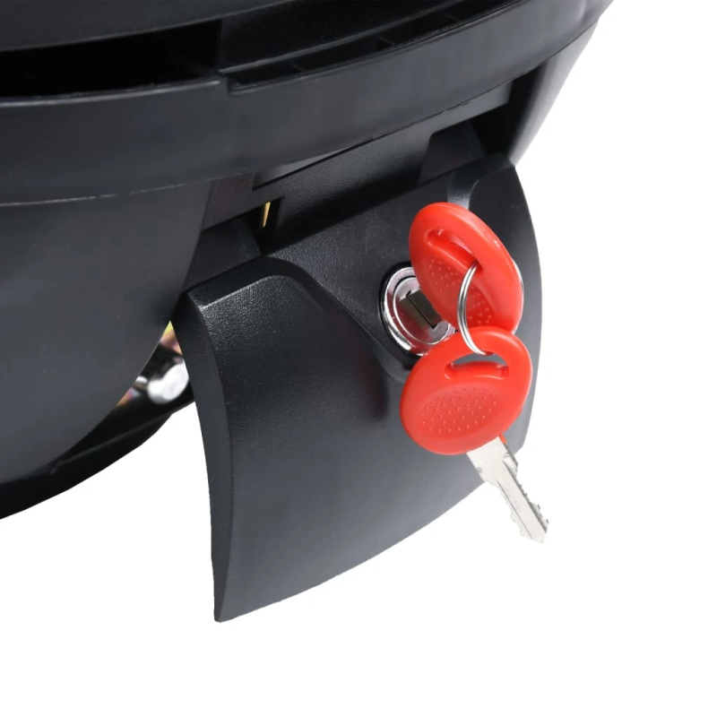 vidaXL motocikla kaste, 35 l, vienai ķiverei