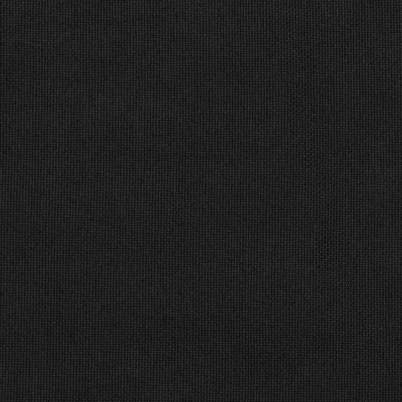 vidaXL biezie aizkari, 2 gab., 140x175 cm, linveida, melni