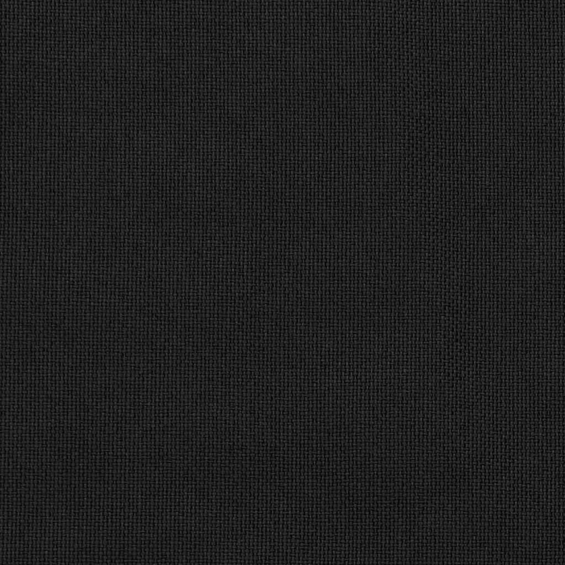 vidaXL biezie aizkari, 2 gab., 140x225 cm, linveida, melni