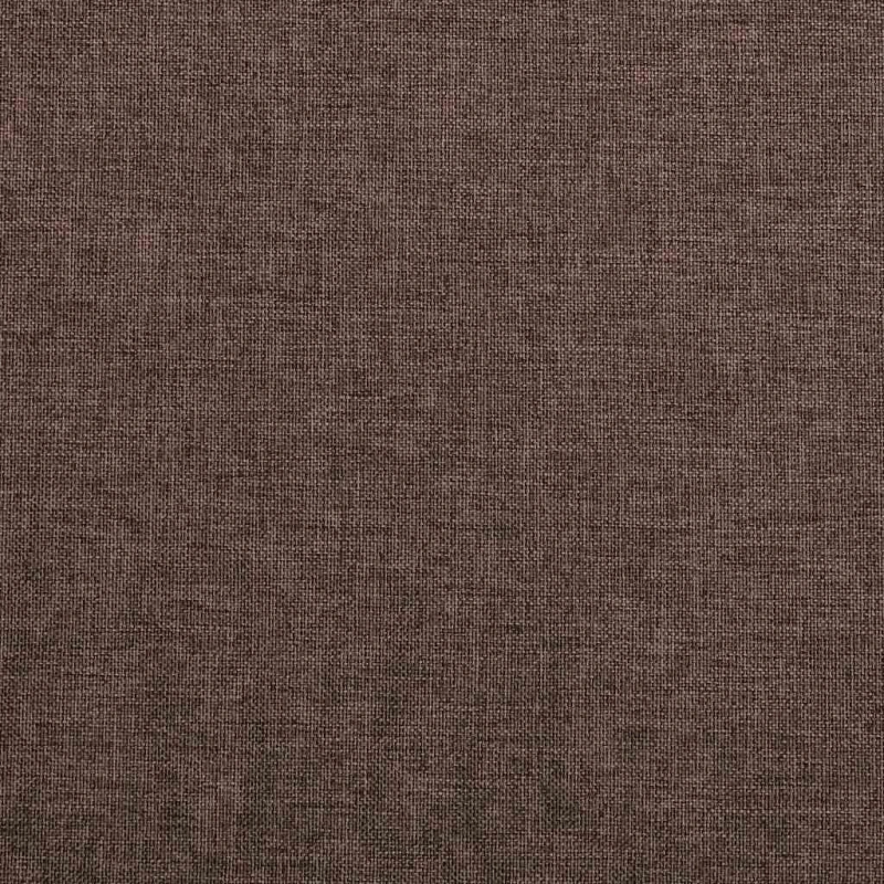 vidaXL biezie aizkari ar āķiem, 2 gab., pelēkbrūni, linveida, 140x245 cm