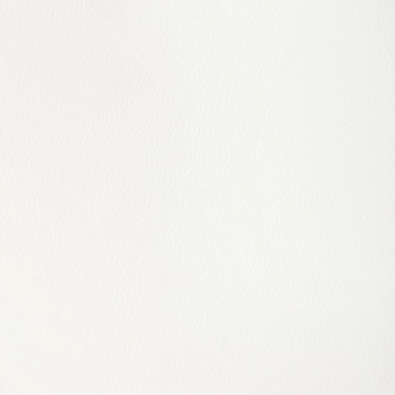 vidaXL biroja krēsls, grozāms, liekts koks un balta mākslīgā āda