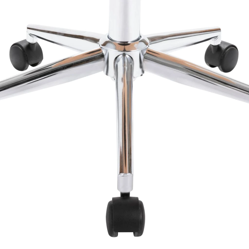 vidaXL biroja krēsls, grozāms, liekts koks un pelēkbrūns audums