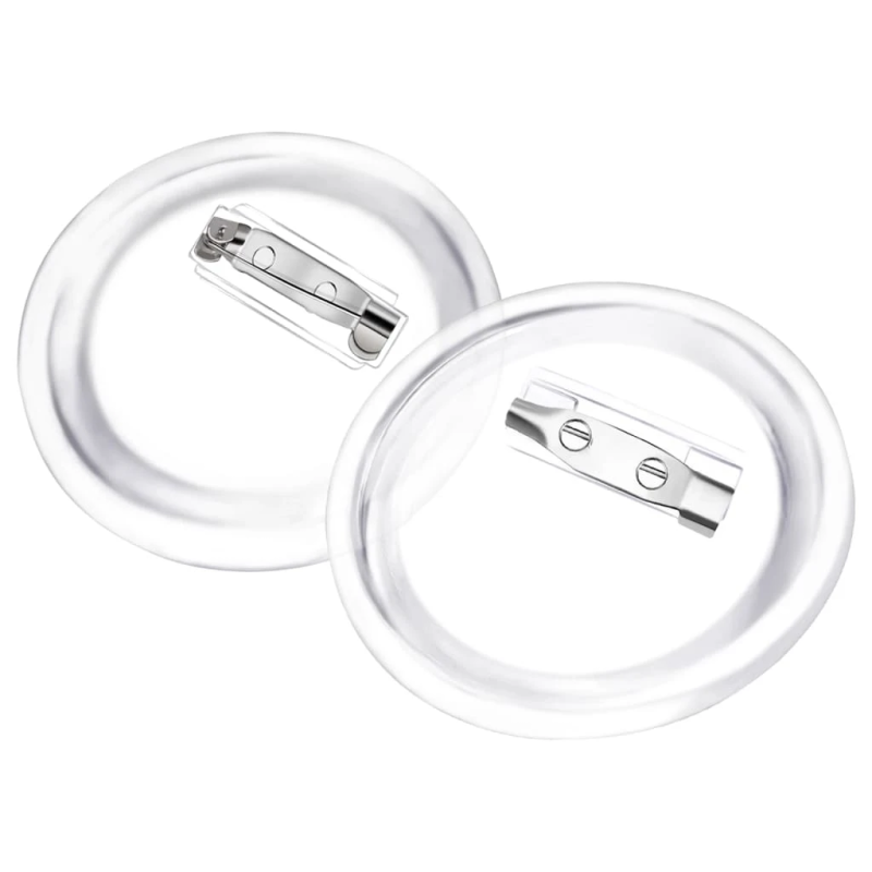 vidaXL apaļu nozīmīšu komplekti, 100 gab., akrils, 44 mm