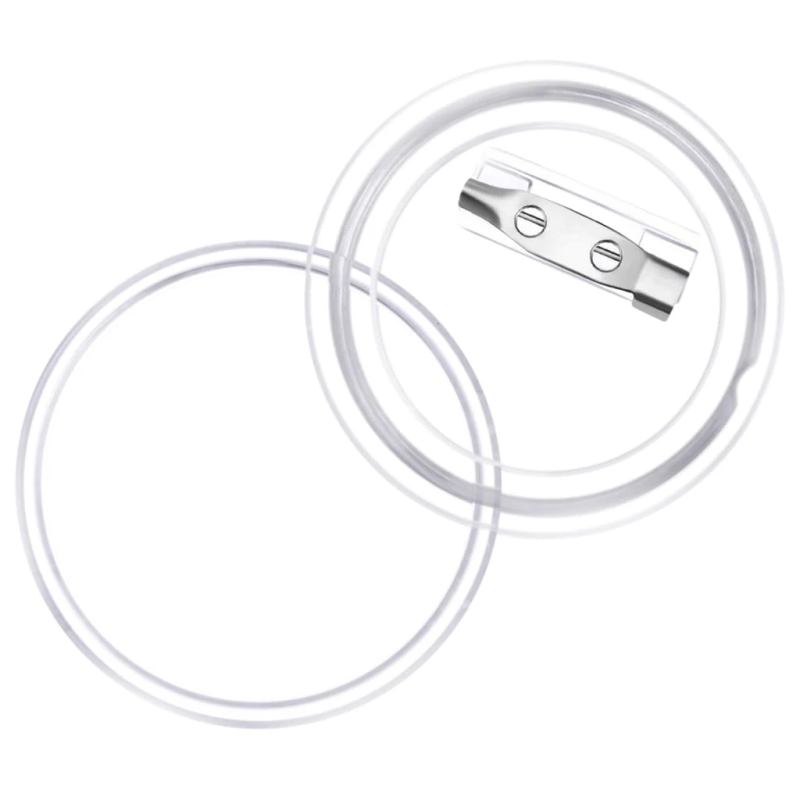 vidaXL apaļu nozīmīšu komplekti, 100 gab., akrils, 37 mm