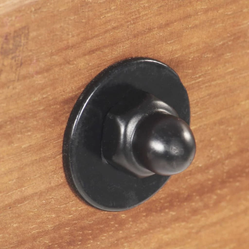 vidaXL sienas lampa, industriāls dizains, balta, 90x25 cm, E27