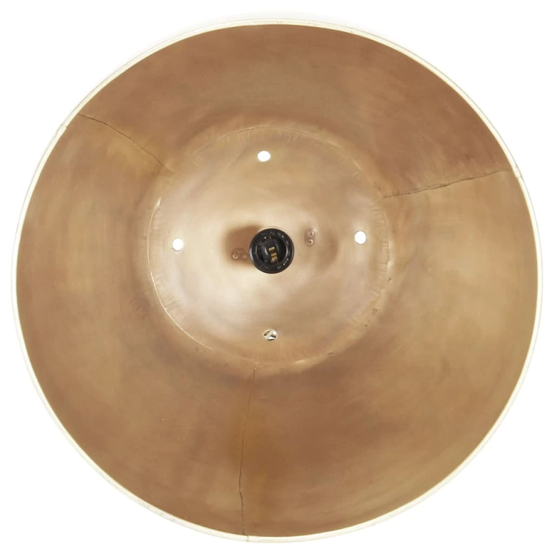 vidaXL griestu lampa, industriāls dizains, misiņa, 25 W, 42 cm, E27