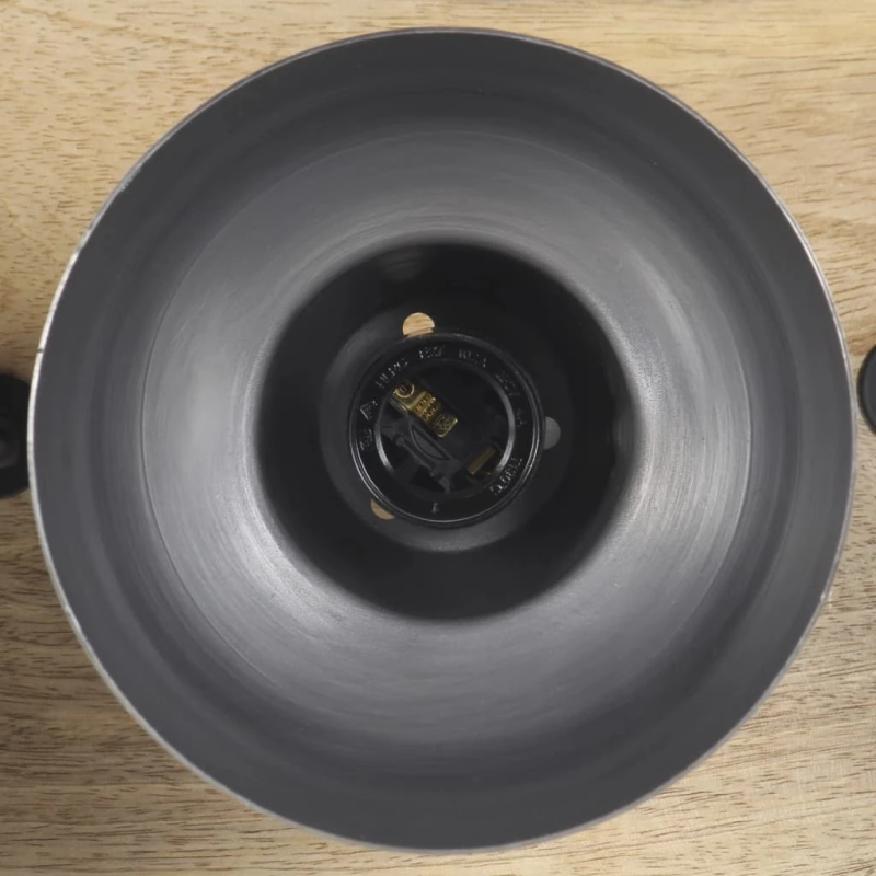 vidaXL sienas lampa, industriāls dizains, 68x23 cm, E27, mango koks