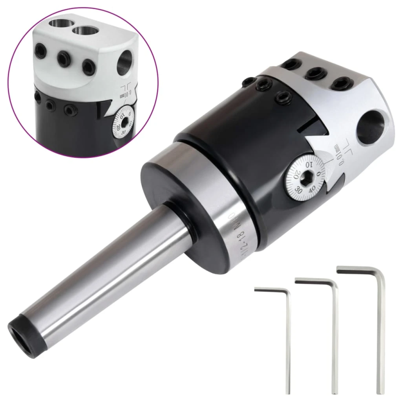 vidaXL urbšanas galva ar MT2 kātu, 50 mm