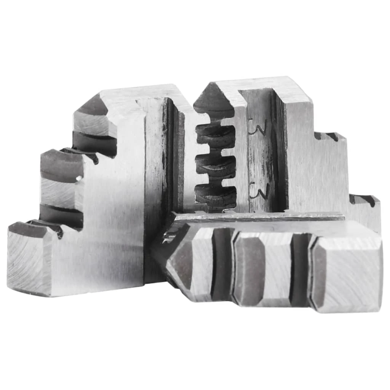 vidaXL 3 žokļu patrona, pašcentrējoša, 80 mm, tērauds