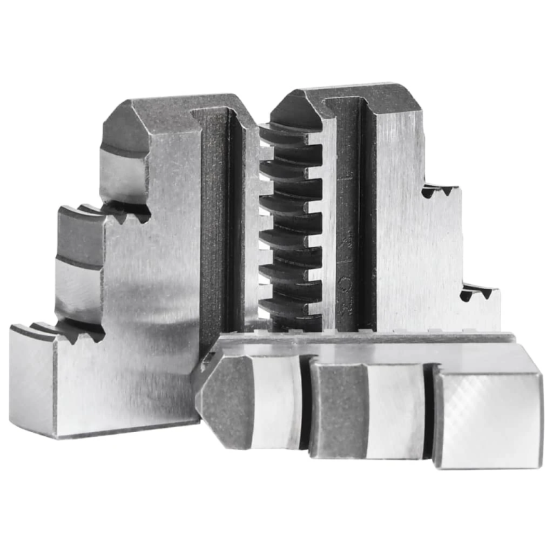 vidaXL 3 žokļu patrona, pašcentrējoša, 125 mm, tērauds