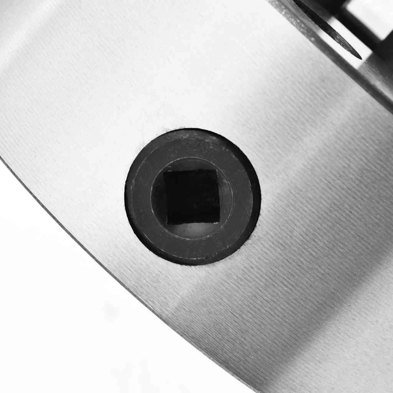 vidaXL 4 žokļu patrona, pašcentrējoša, 160 mm, tērauds