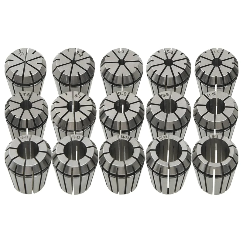 vidaXL cangas, 15 gab., ER25, virpošanas instrumentu komplekts