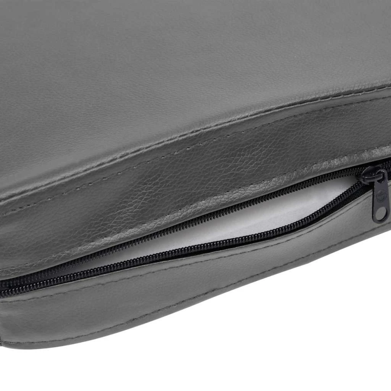 vidaXL suņu dīvāns, pelēks, 80x50x40 cm, mākslīgā āda