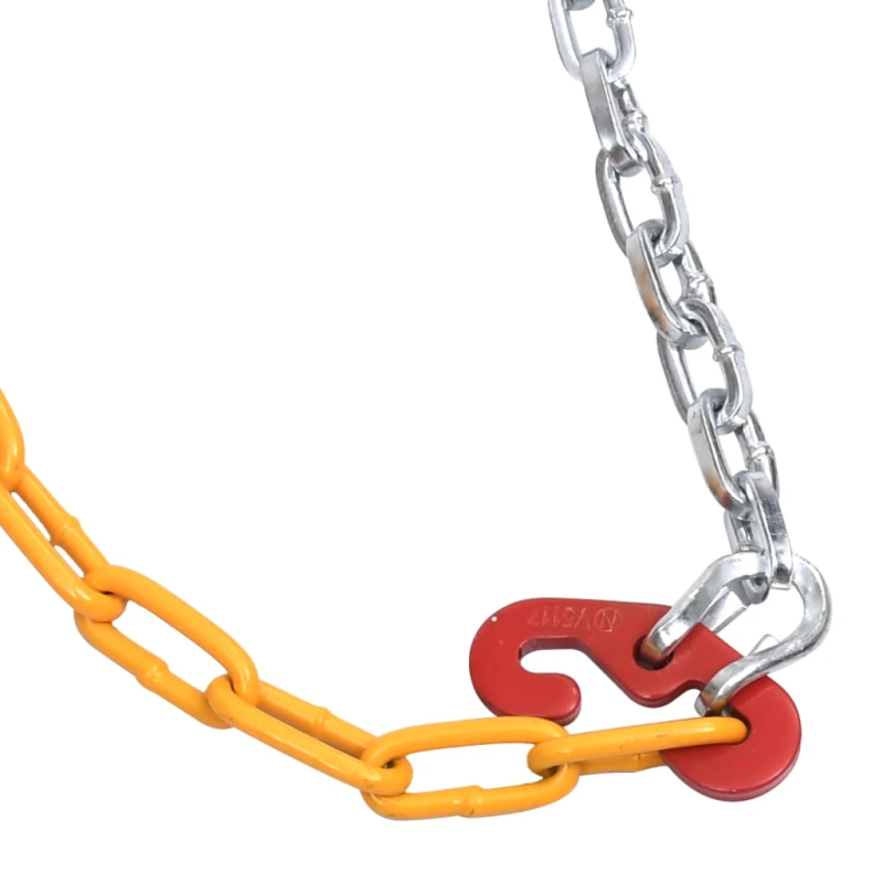 vidaXL auto riepu sniega ķēdes, 2 gab., 9 mm, KN80