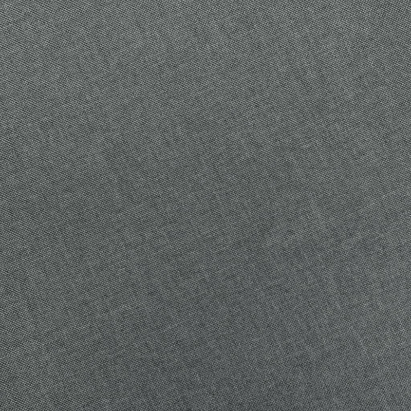 vidaXL atpūtas krēsls ar kāju soliņu, gaiši pelēks audums