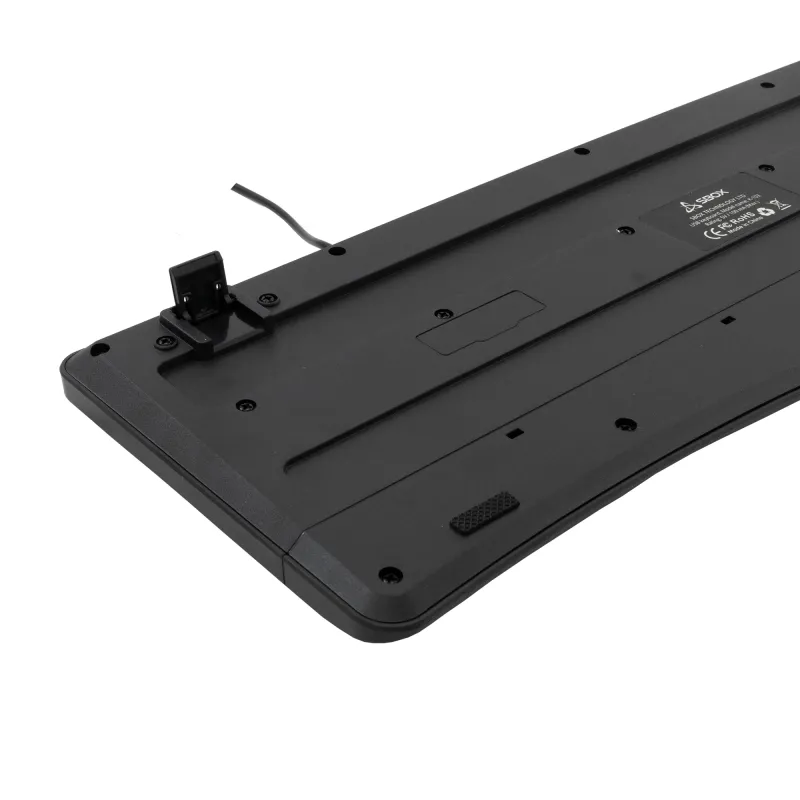 Sbox K-103 Keyboard US Black