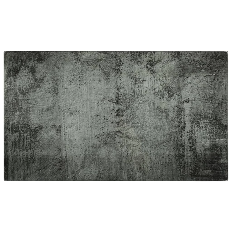 vidaXL virtuves dēlīši, 2 gab., betona raksts, rūdīts stikls