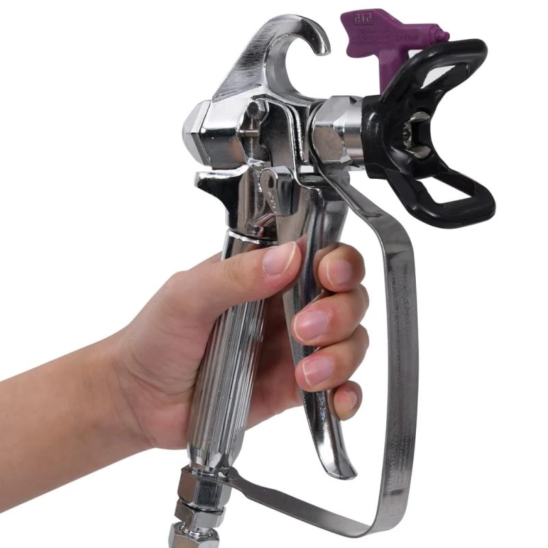 vidaXL bezgaisa krāsas izsmidzinātājs, augstspiediena, 1010 W