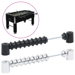 vidaXL futbola galda punktu skaitītāji, 2 gab., melni ar sudraba