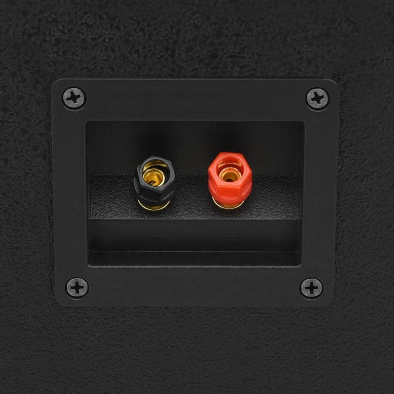 vidaXL profesionāli pasīvie skatuves skaļruņi, 2 gab., 800 W, melni