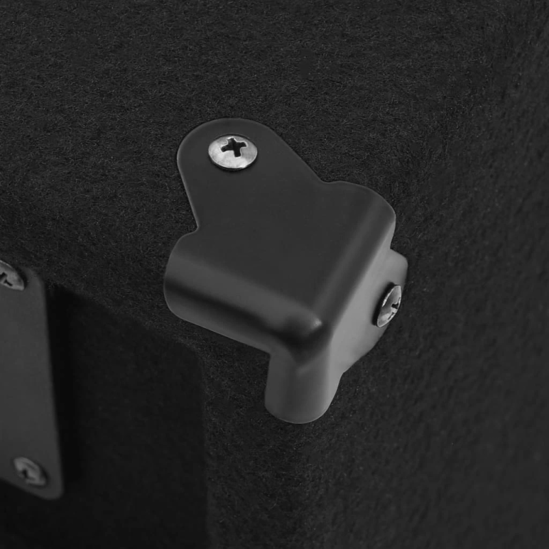 vidaXL profesionāli pasīvie skatuves skaļruņi, 2 gab., 1000 W, melni