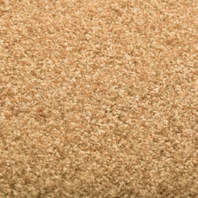 vidaXL durvju paklājs, mazgājams, krēmkrāsā, 90x150 cm