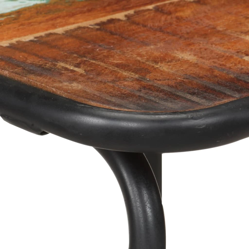 vidaXL bāra krēsli, 4 gab., pārstrādāts masīvkoks