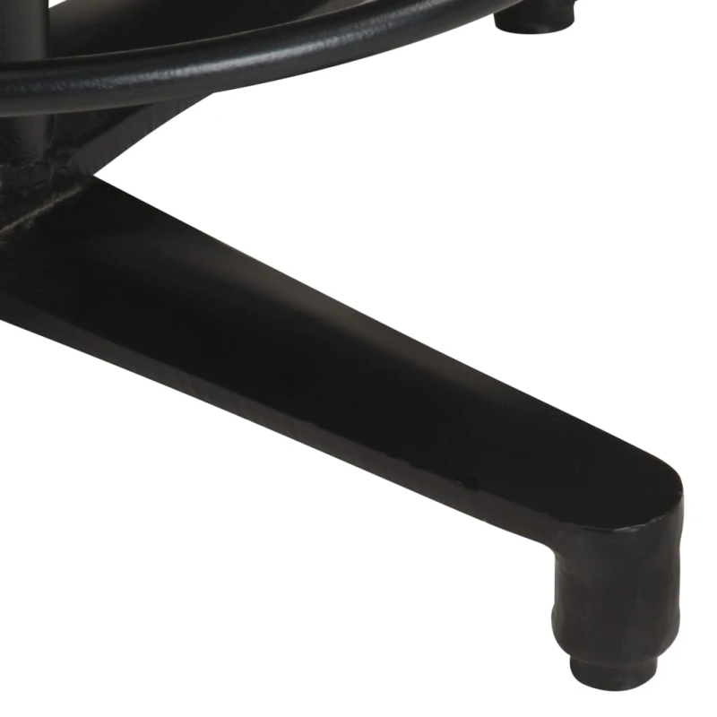 vidaXL bāra krēsli, 2 gab., 66 cm, dabīgā āda