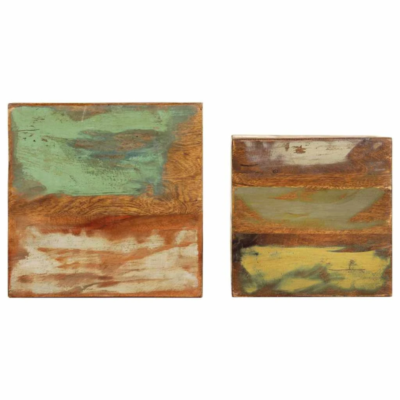 vidaXL augu statīvi, 2 gab., pārstrādāts masīvkoks