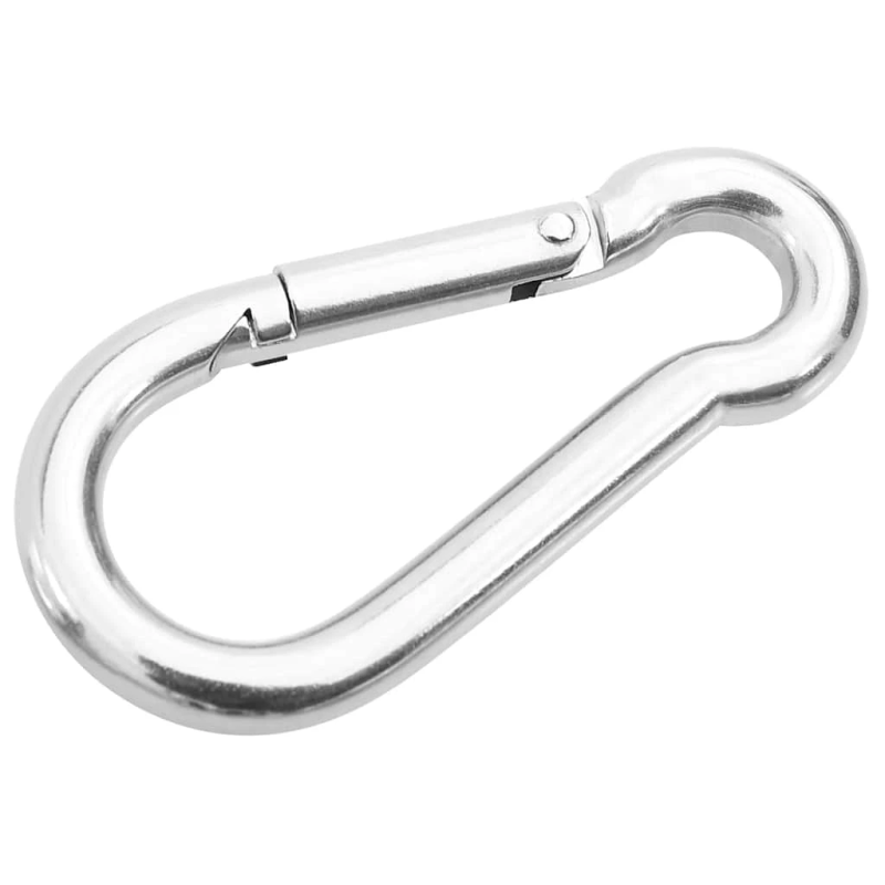 vidaXL 9-daļīgs saulessarga stiprinājumu komplekts, nerūsējošs tērauds