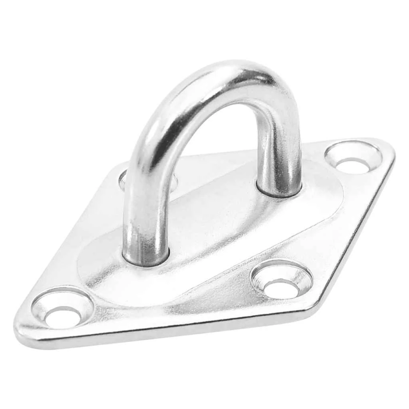 vidaXL 9-daļīgs saulessarga stiprinājumu komplekts, nerūsējošs tērauds