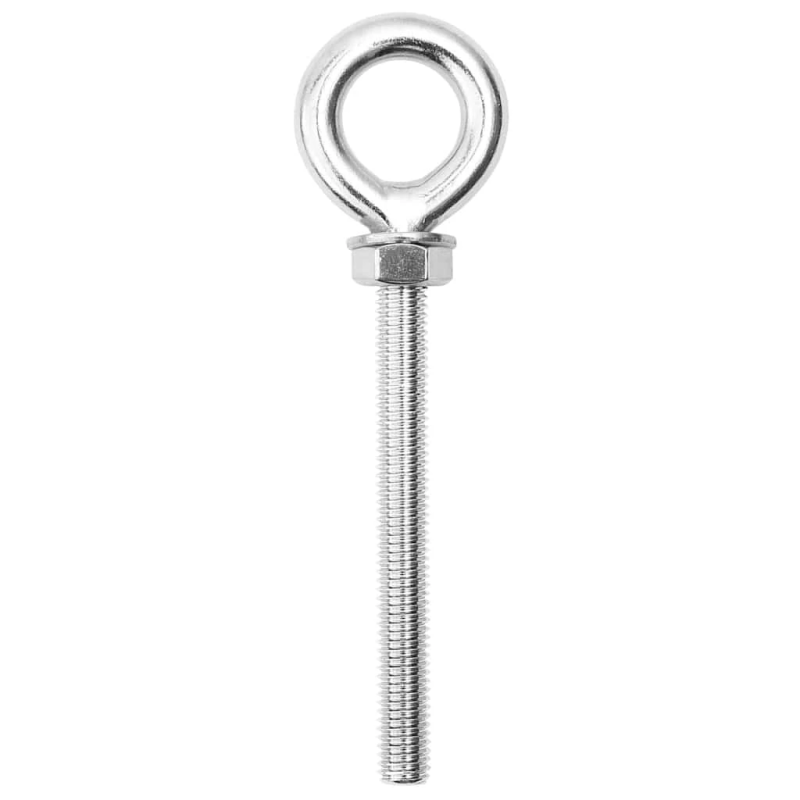 vidaXL 9-daļīgs saulessarga stiprinājumu komplekts, nerūsējošs tērauds