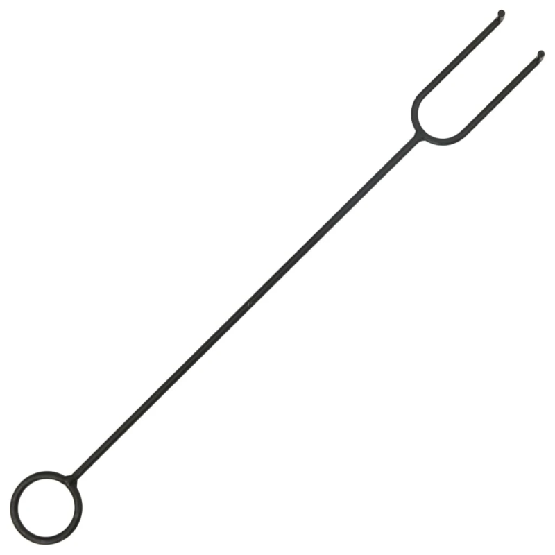 vidaXL Sodo laužavietė su žarstekliu, 81x81x47cm, plienas, XXL