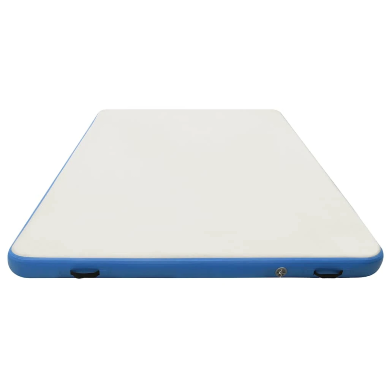 vidaXL piepūšama peldošā platforma, zila un balta, 300x150x15 cm