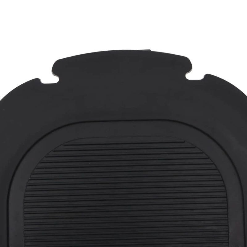 vidaXL kājas pumpis, 26x18 cm, PP un PE, pelēks un dzeltens