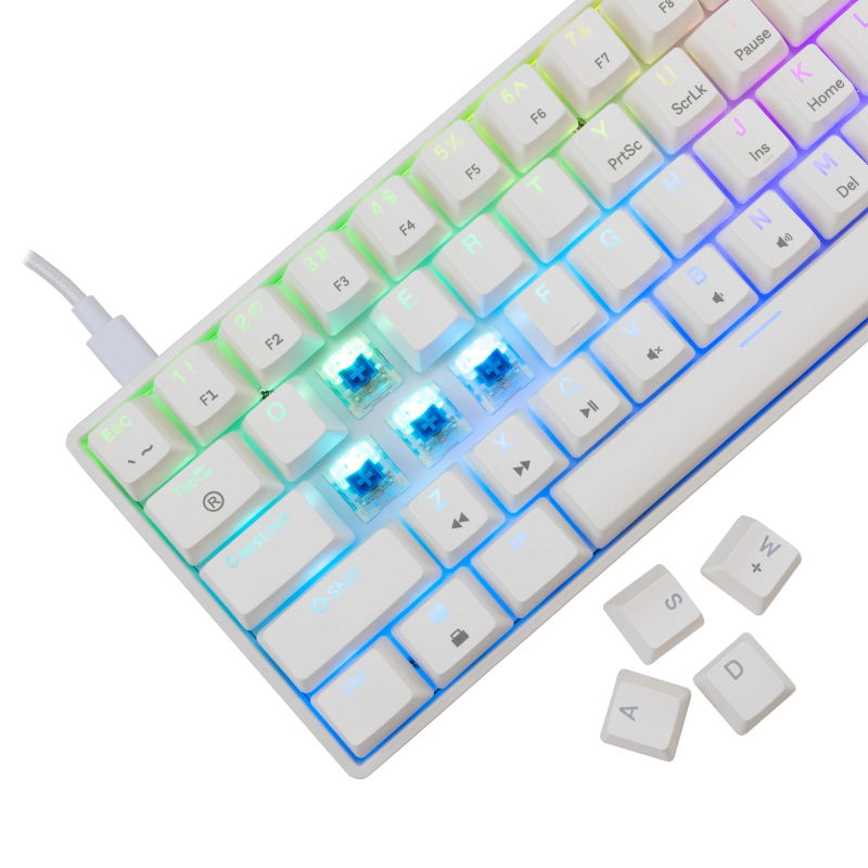 White Shark GK-004221 Shinobi 2 Blue switch, White US