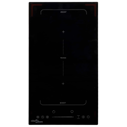 vidaXL indukcijas plīts ar 2 riņķiem, Flexizone, skārienjūtīga, 3500 W