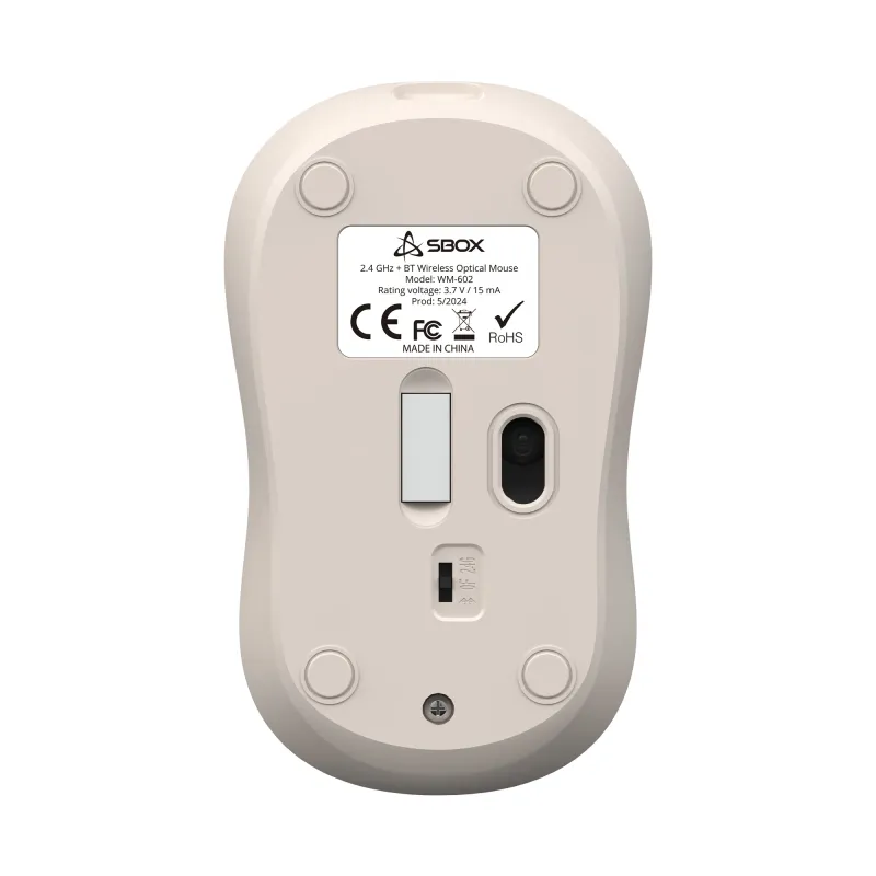 Sbox WM-602 Beige Wireless