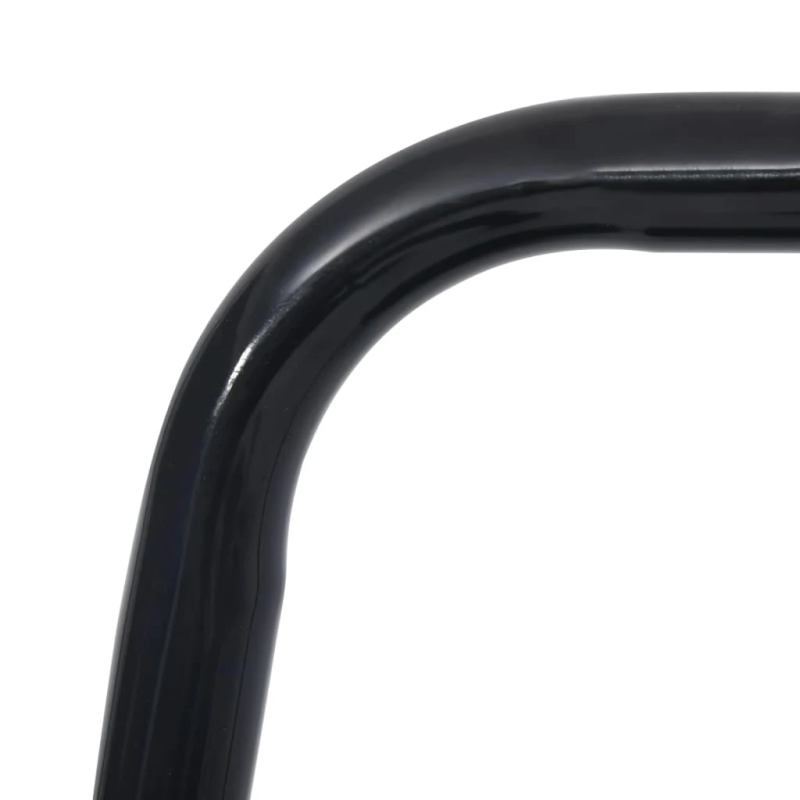 vidaXL zālāja rullis, melns, 63 cm, 50 L