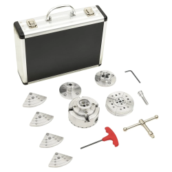 vidaXL pašcentrējošs patronas komplekts, 3,75 collas, tērauds