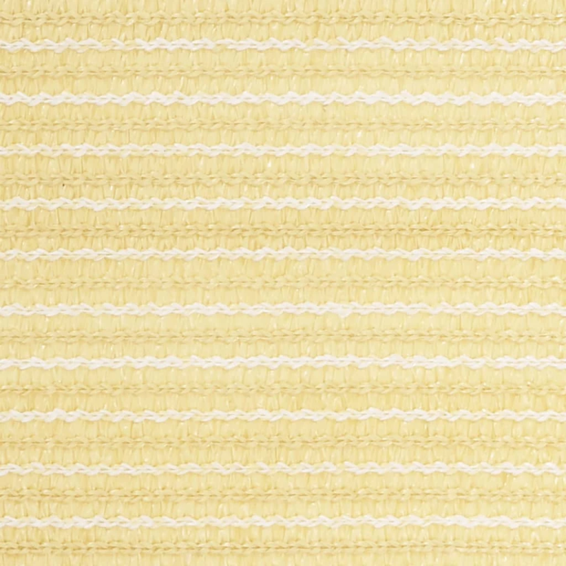 vidaXL balkona aizslietnis, 120x500 cm, bēšs HDPE
