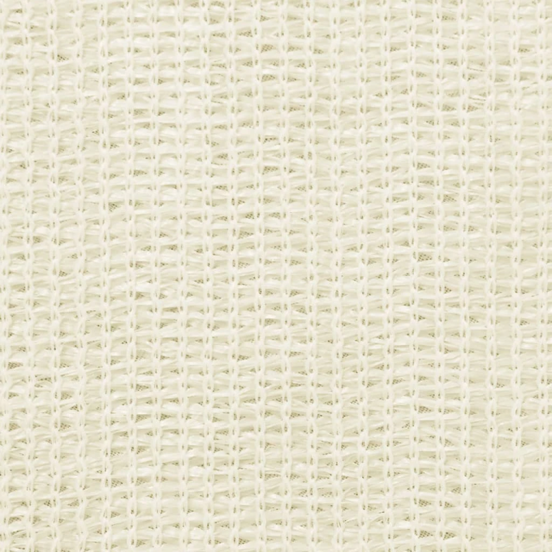 vidaXL balkona aizslietnis, 120x500 cm, krēmkrāsas HDPE