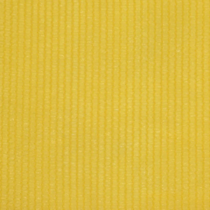 vidaXL balkona aizslietnis, 90x400 cm, dzeltens HDPE