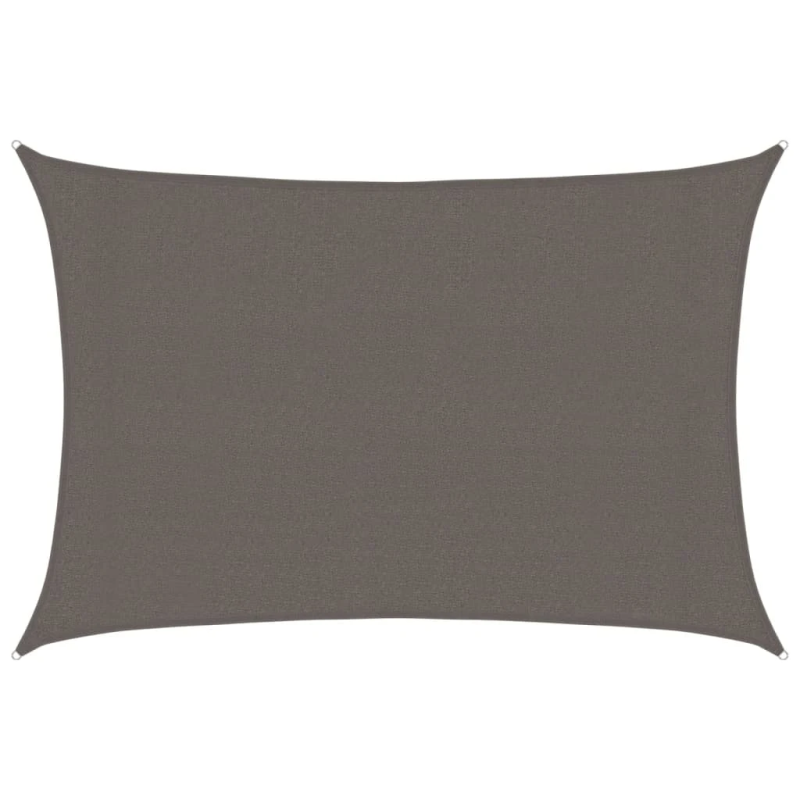 vidaXL saulessargs, 160 g-m², antracītpelēks, 3x5 m, HDPE