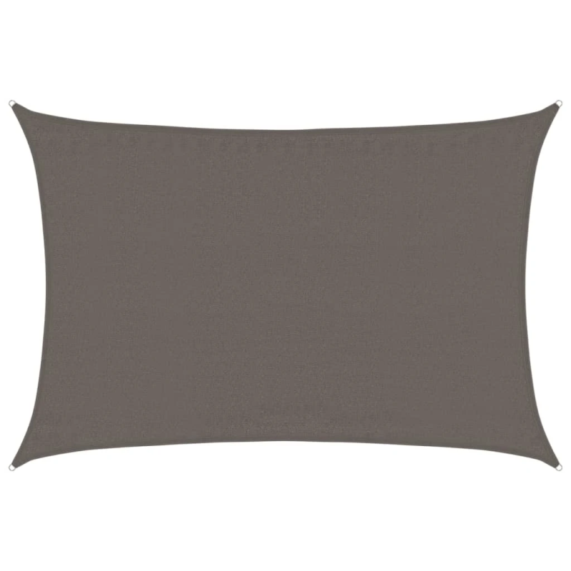 vidaXL saulessargs, 160 g-m², antracītpelēks, 3,5x4,5 m, HDPE