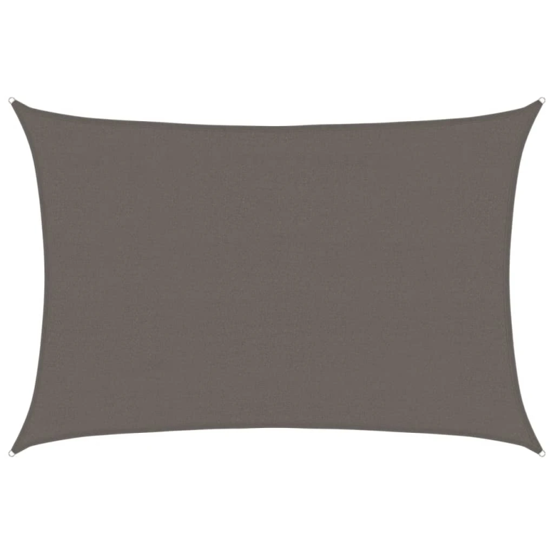 vidaXL saulessargs, 160 g-m², antracītpelēks, 4x5 m, HDPE