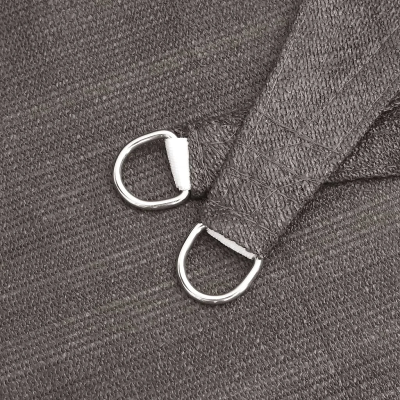 vidaXL saulessargs, 160 g-m², antracītpelēks, 3,5x3,5x4,9 m, HDPE