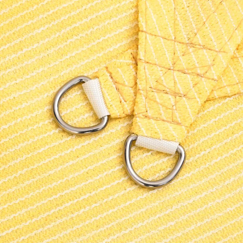 vidaXL saulessargs, 160 g-m², bēšs, 4x4 m, HDPE